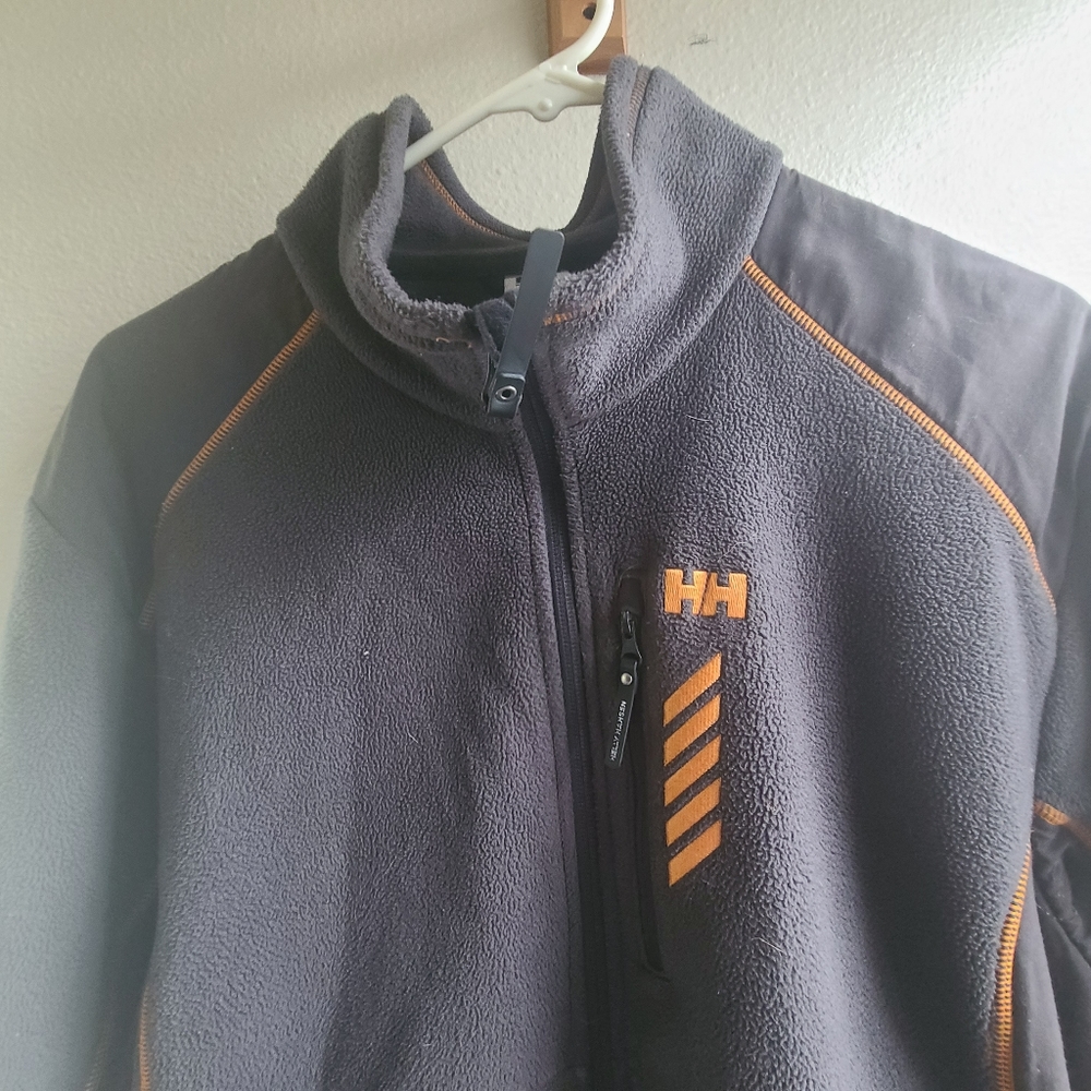 Men's Helly Hansen Zip Up Fleece Jacket - Size XL